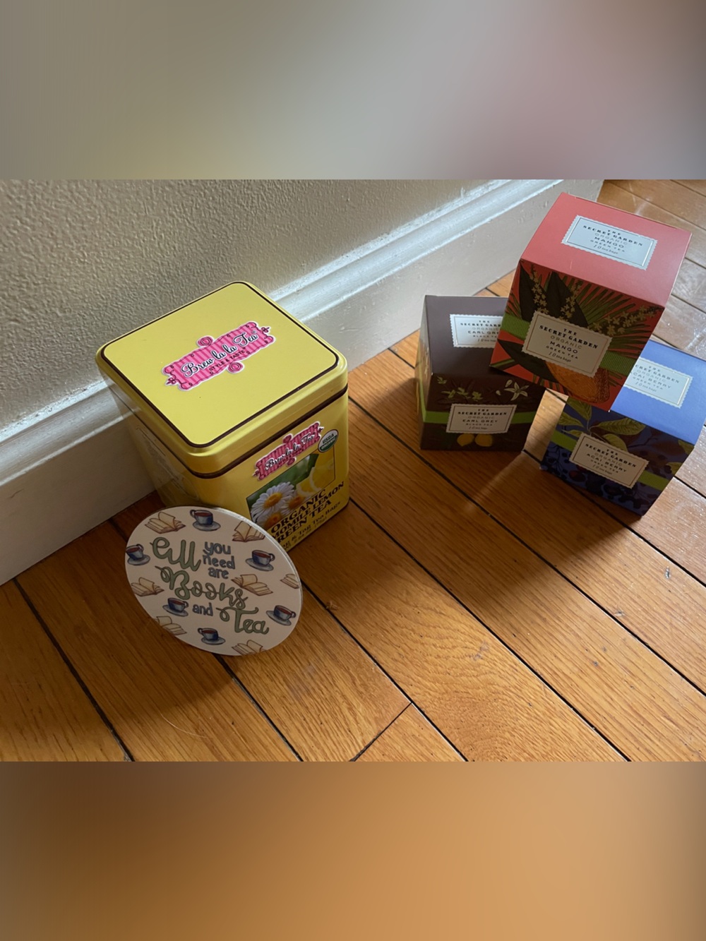 NEW UNOPENED tea and coaster